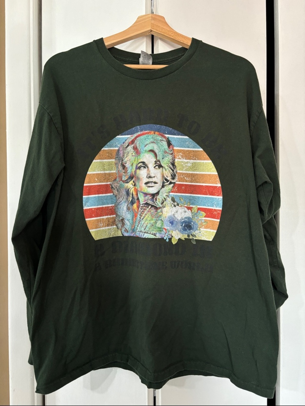 Gildan Forest Green Heavy Cotton Tee